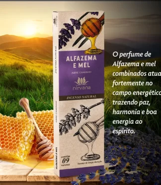 Incenso Alfazema e Mel