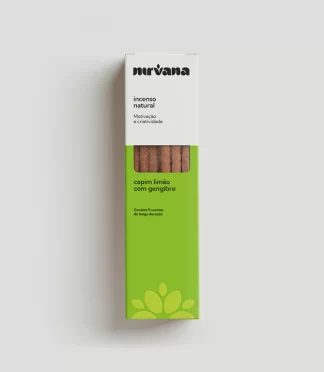 Incenso Capim Limão com Gengibre