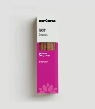 Incenso Gerânio e Ylang Ylang