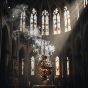 incenso de igreja