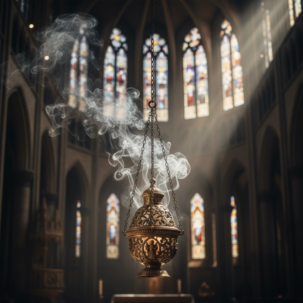 incenso de igreja