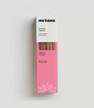 Incenso de Palo Santo Com Rosa Premium